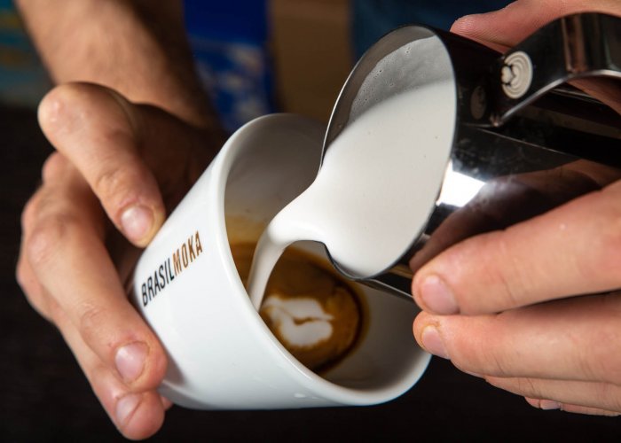 Brasilmoka coffee for the perfect cappuccino